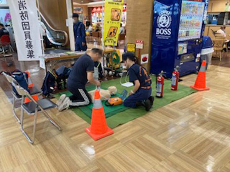 【パトリア品川店】東京消防庁 大井消防署主催の防災イベントに協力のイメージ